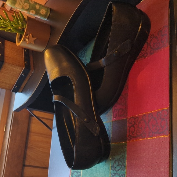 PW Minor Classic Mary Jane loafers black leather Women's 9 M NEW NWB - Picture 7 of 9